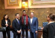 นักศึกษา นพม.รุ่นที่ 4 พบผู้ว่าการรัฐยูทาห์ สหรัฐอเมริกา