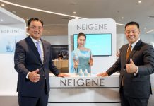 “Neigene Body Oil and Neigene Eye Roller,” the latest skincare set from Unicity.