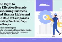 กรมคุ้มครองสิทธิฯ ขับเคลื่อนสู่อาเซียน ให้ความรู้การเข้าถึงการเยียวยาด้านธุรกิจกับสิทธิมนุษยชน