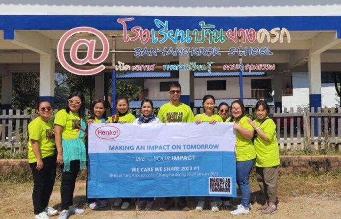 20230418-Henkel-Thailand-donation-Chiang-Mai-team