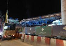 เกิดเหตุสะพานข้ามแยกย่านลาดกระบังที่กำลังก่อสร้างถล่มมีผู้ได้รับบาดเจ็บ-เสียชีวิต