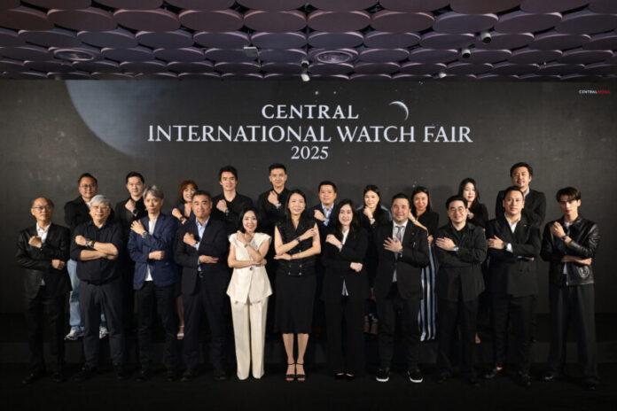 CENTRAL INTERNATIONAL WATCH FAIR 2025_ภาพผู้บริหารจากแบรนด์นาฬิกา