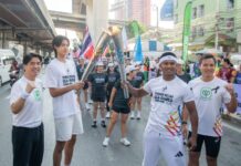 ซีพีและบริษัทในเครือ ร่วมอัญเชิญไฟพระฤกษ์ซีเกมส์–อาเซียนพาราเกมส์ 2025 “บัวขาว บัญชาเมฆ” นักชกขวัญใจคนไทย เป็นผู้แทนนำวิ่ง พร้อมเหล่าผู้บริหาร พนักงาน จุดพลังใจคนไทย ในนามผู้สนับสนุนหลักอย่างเป็นทางการ