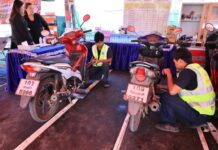 กรมพัฒนาฝีมือแรงงาน มอบความห่วงใยปีใหม่ Drive Safe D ดูแลรถแรงงานไทยกว่า 4 พันคัน