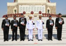 พิธีกล่าวสดุดีทหารที่เสียชีวิตระหว่างปฏิบัติหน้าที่พิทักษ์ชายแดนไทย-กัมพูชา จำนวน 42 นาย และพิธีเชิดชูเกียรติทหารผ่านศึกดีเด่น ประจำปี 2569