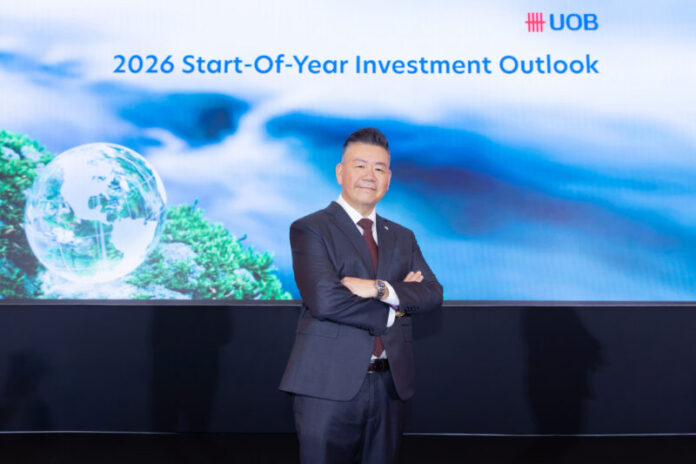 นายเอเบล ลิม Head of Deposit and Wealth Management ธนาคารยูโอบี ประ