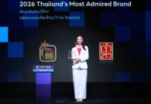 “เจ้าสัว” ผงาดคว้ารางวัล Thailand’s Most Admired Brand ปี 2026 ยืนหนึ่งแบรนด์ขนมขบเคี้ยวไทยที่ได้รับความไว้วางใจจากผู้บริโภค 4 ปีซ้อน