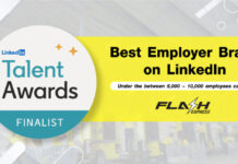 Flash Express ได้รับคัดเลือกเป็น Finalist ในรางวัล LinkedIn Talent Awards 2025 สาขา “Best Employer Brand on LinkedIn”