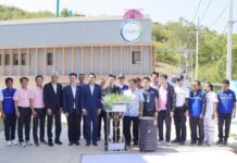 สมาร์ท เวสท์ เมนเนจเมนท์ บริษัทในกลุ่ม EA ถือฤกษ์ดีเปิด ‘ศูนย์กำจัดขยะครบวงจรเกาะล้าน’ รับเทศกาลสงกรานต์ หนุนการท่องเที่ยวเกาะล้านสู่ความยั่งยืน