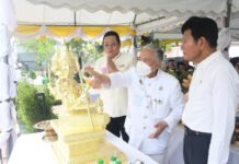 กทม.ร่วมพิธีบวงสรวง “ท้าวมหาพรหมธาดา” เสริมสิริมงคลโครงการกำจัดขยะผลิตไฟฟ้าหนองแขม