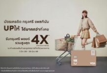 ‘บัตรเครดิต กรุงศรี แพลทินัม’ ชวนช้อปคุ้ม มอบกรุงศรี พอยต์สูงสุด 4 เท่า