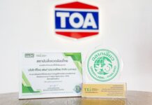 TOA ยืนหนึ่ง Green Ecosystem ไทย คว้าฉลาก EPD สูงสุด 33 รายการ พร้อมรับโล่ฉลากเขียว 25 ปีต่อเนื่อง ตอกย้ำผู้นำอุตฯสีและวัสดุก่อสร้างเพื่อความยั่งยืน