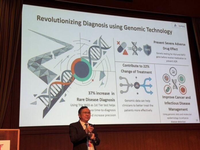 นพ.ศุภกิจ ศิริลักษณ์ ในงาน PacBio Prism 2026