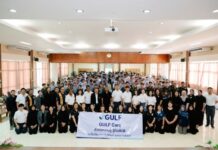 GULF เสริมเกราะให้ชุมชน จัดกิจกรรม “GULF Care ส่งต่อความรู้ สู้ภัยพิบัติ” เพิ่มทักษะให้เยาวชน อ.จะนะ จ.สงขลา รับมือน้ำท่วมและเหตุฉุกเฉินอย่างเหมาะสม