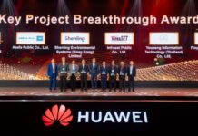 INSET คว้ารางวัล “Key Project Breakthrough Award” จาก Huawei