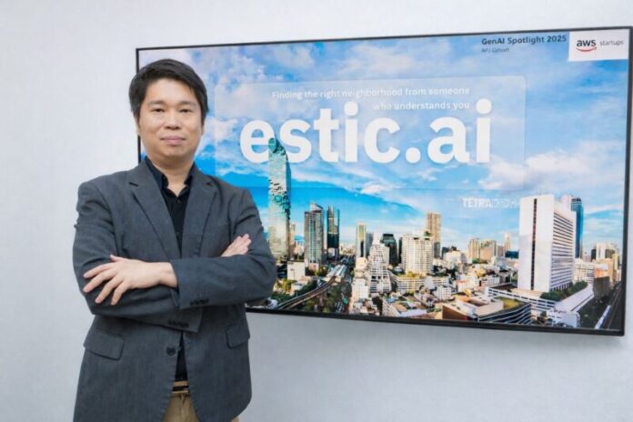 ดร.ถิรภาพ ฟักทอง ประธานกรรมการ แบรนด์ Estic.ai ใน