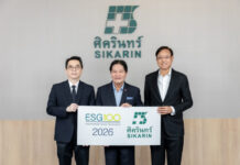 ศิครินทร์ ขึ้นแท่นหุ้นยั่งยืน คว้า “ESG100” 6 ปีซ้อน ตอกย้ำโมเดลธุรกิจโตคู่สังคม-สิ่งแวดล้อม-ธรรมาภิบาล