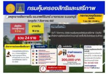 กระทรวงยุติธรรม โดยกรมคุ้มครองสิทธิและเสรีภาพ เปิดการขอรับความช่วยเหลือ กรณีกราดยิงภายใน รร.เทพศิรินทร์ บางกรวย จ.นนทบุรี