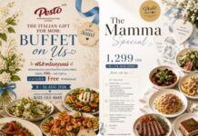 “ไซมิส แอสเสท” ส่งแคมเปญรับเทศกาลวันแม่ PESTO–Marie Guimar–ROSEMARY เสิร์ฟเมนูและโปรโมชั่นพิเศษ ขับเคลื่อนธุรกิจ Hospitality สร้างรายได้ประจำ