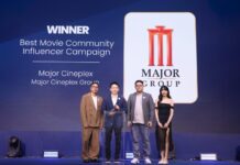 เมเจอร์ ซีนีเพล็กซ์ กรุ้ป คว้ารางวัลชนะเลิศ “Best Movie Community Influencer Campaign” บนเวที “Thailand Influencer Awards 2026”