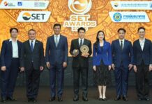 ‘จตุภัทร์’ นำ TOA ท็อปฟอร์มคว้า 2 รางวัลใหญ่ ‘Best Company และ Outstanding CEO’ จากเวที SET Awards 2026 ตอกย้ำความเชื่อมั่นเบอร์หนึ่งอุตสาหกรรมสี-วัสดุก่อสร้างไทย