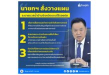 นายกฯ อนุทิน สั่งวางแผนระบายมวลน้ำข้ามจังหวัดแบบไร้รอยต่อ เตือนภาคใต้เร่งเตรียมการรับมือ พร้อมให้ ปภ.เร่งทำระบบเยียวยาประชาชน เผยอนุมัติจ่ายแล้ว 10,400 ครัวเรือนเป็นเงินกว่า 94 ล้านบาท