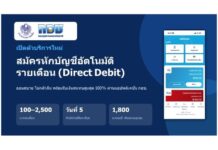 กอช.ชวนสมาชิกติดปีกความมั่งคั่งวัยเกษียณ เปิดตัวฟีเจอร์ “Direct Debit” หักบัญชีอัตโนมัติรายเดือน ออมสบาย ไม่กลัวลืม พร้อมรับเงินสมทบสูงสุด 100%